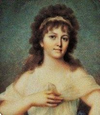 엘리자베스 먼로의 알려진 몇 안 되는 초상화 중 하나