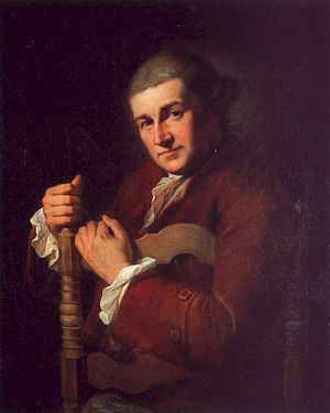『데이비드 개릭(David Garrick)의 초상』(1764년)