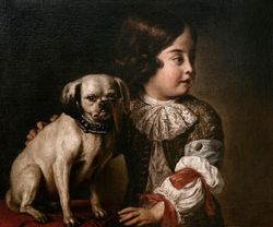 시릴로 볼크마르 마샤두(Cirilo Volkmar Machado) 추정, 5~6세의 돈 주앙 인판테 초상화, 1773년