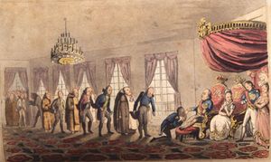 주앙의 브라질 궁정에서의 베이자망(손키스) 의식, 포르투갈 군주들의 관습을 유지