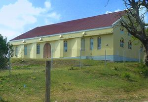 잉글리시 항구의 벅스터 기념 감리교회