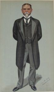 1897년 베니티 페어에 실린 헤이의 풍자화