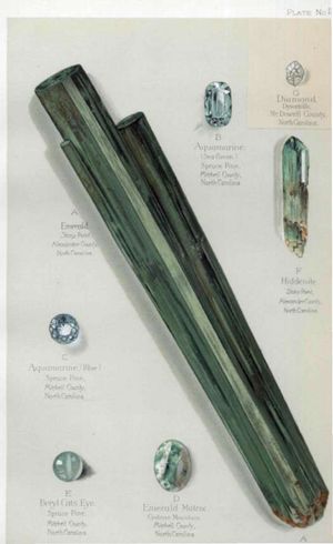 모건 소장 미국 보석