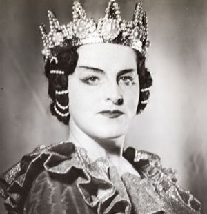 1947년 비르기트 닐손(Birgit Nilsson)이 연기한 레이디 맥베스
