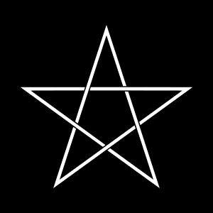 세이메이의 오각별 문장은 오행을 나타낸다.