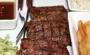 양고기 안심 스테이크