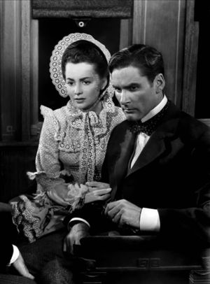 올리비아 드 하빌랜드와 함께, 영화 산타페 트레일(1940)에서