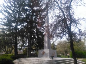 보로보 나셀예(Borovo Naselje)의 제2차 세계 대전 기념비