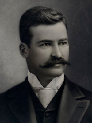 1887년 마이클 "킹" 켈리의 초상화