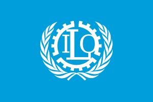 국제 노동 기구(ILO) 깃발