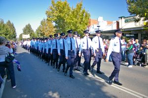 뉴사우스웨일스주 웨가웨가에서의 대규모 기념 행진 (2008년 4월)