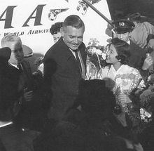 클락 게이블(Clark Gable)의 일본 방문(1954년)