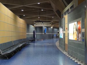 2023년 1월 폐쇄 직전의 터미널 C 내부