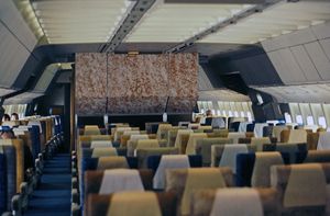 TWA 록히드 L-1011-1 트라이스타 이중 통로 객실