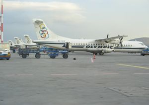 2006년, 올림픽 항공 ATR 72-202 (여전히 올림픽 에비에이션 색상)