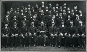 펜 글리 클럽 1915-1916년 학년도 회원 사진