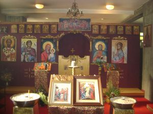 스페인 갈리시아 라코루냐의 정교회 교회