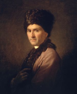 1766년 아르메니아식 의상을 입은 루소의 초상화, 알란 램지 작