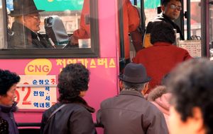 순천 시내버스 2008년의 모습