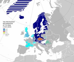 종교 개혁의 절정 및 반종교 개혁의 시작 (1545–1620)