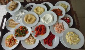 오스만 요리와 터키 요리는 유사한 요소를 공유한다.