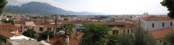 성에서 바라본 풍경