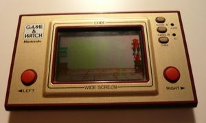 셰프, 게임 & 워치 와이드 스크린 시리즈 기기