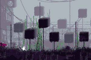 레인 월드(Rain World)는 2017년 출시된 플랫폼 어드벤처 게임으로, 플레이어는 위험한 생물을 피하며 세계를 탐험한다.