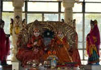 라마야나의 주인공 라마 왕자와 그의 비 시타