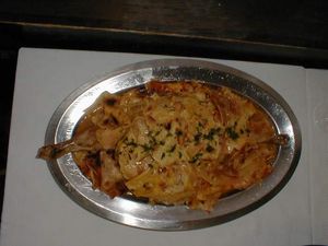 가금류와 믈린치는 크로아티아 대륙에서 인기 있는 요리이다.