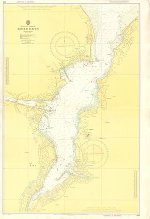 1971년 영국 해군성 지도