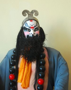 경극에 묘사된 캐릭터