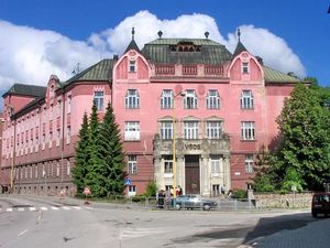 질리나 대학교의 옛 건물 - 자연과학부