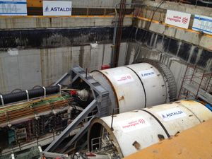 터널 보링 머신(TBM) (Tunnel boring machine) - 2014