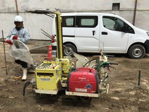 스웨덴식 사운딩 시험 장치. 닛토 정공 주식회사 제조