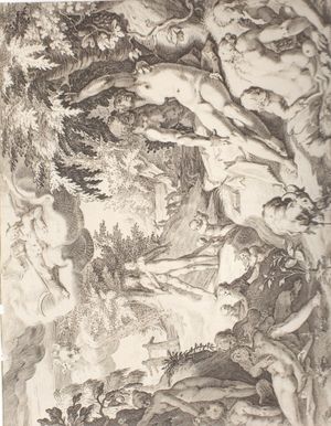 로버트 빌렘스 드 보두의 황금 시대 (에칭)