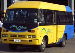 시티버스 (뉴질랜드)에서 운행하는 이스즈 저니