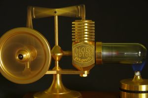 작동 중인 스털링 엔진