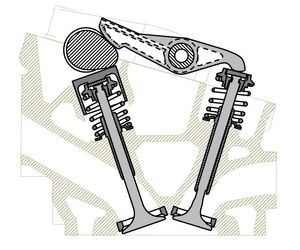 SOHC 설계 (1973년형 Triumph Dolomite Sprint용)