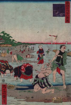 방귀 유머를 활용한 일본 우키요에 판화