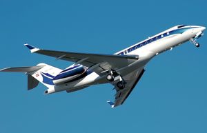 이륙하는 글로벌 5000