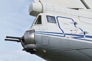 Il-76MD의 GSh-23 후방 기관총