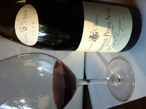 AOC 부르고뉴 피노 누아.