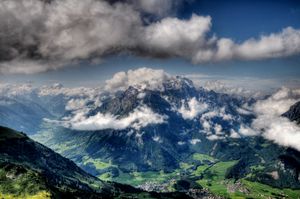 프로날프슈토크 정상에서 바라본 풍경