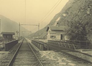 비아스카 근처 몬다시아 다리의 감시인의 집