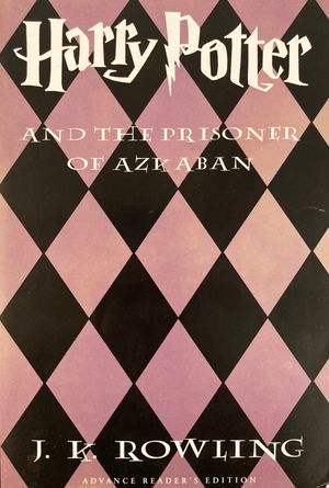 할리퀸 패턴이 특징인 미국 "사전 독자판" 표지