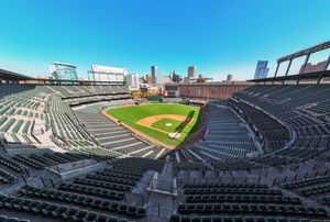 볼티모어 스카이라인 배경