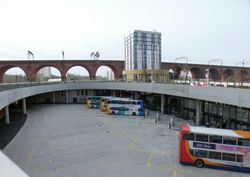 스톡포트 인터체인지와 스톡포트 고가교