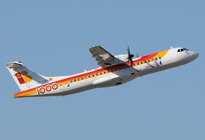 에어 노스트룸 ATR 72-600 구 도색, ATR에서 제작한 1000번째 항공기임을 기념하는 특별 문구 포함