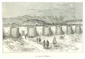 1892년, 루이-구스타브 빙거가 그린 시카소의 타타